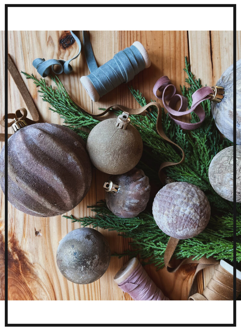 DIY Vintage Christmas Ornaments